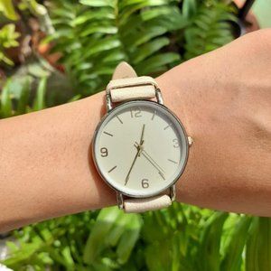 TAN WRISTWATCH